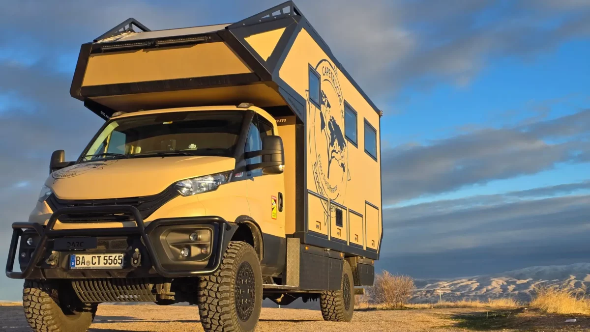 Expeditionsmobil auf Iveco Daily 4x4 Basis