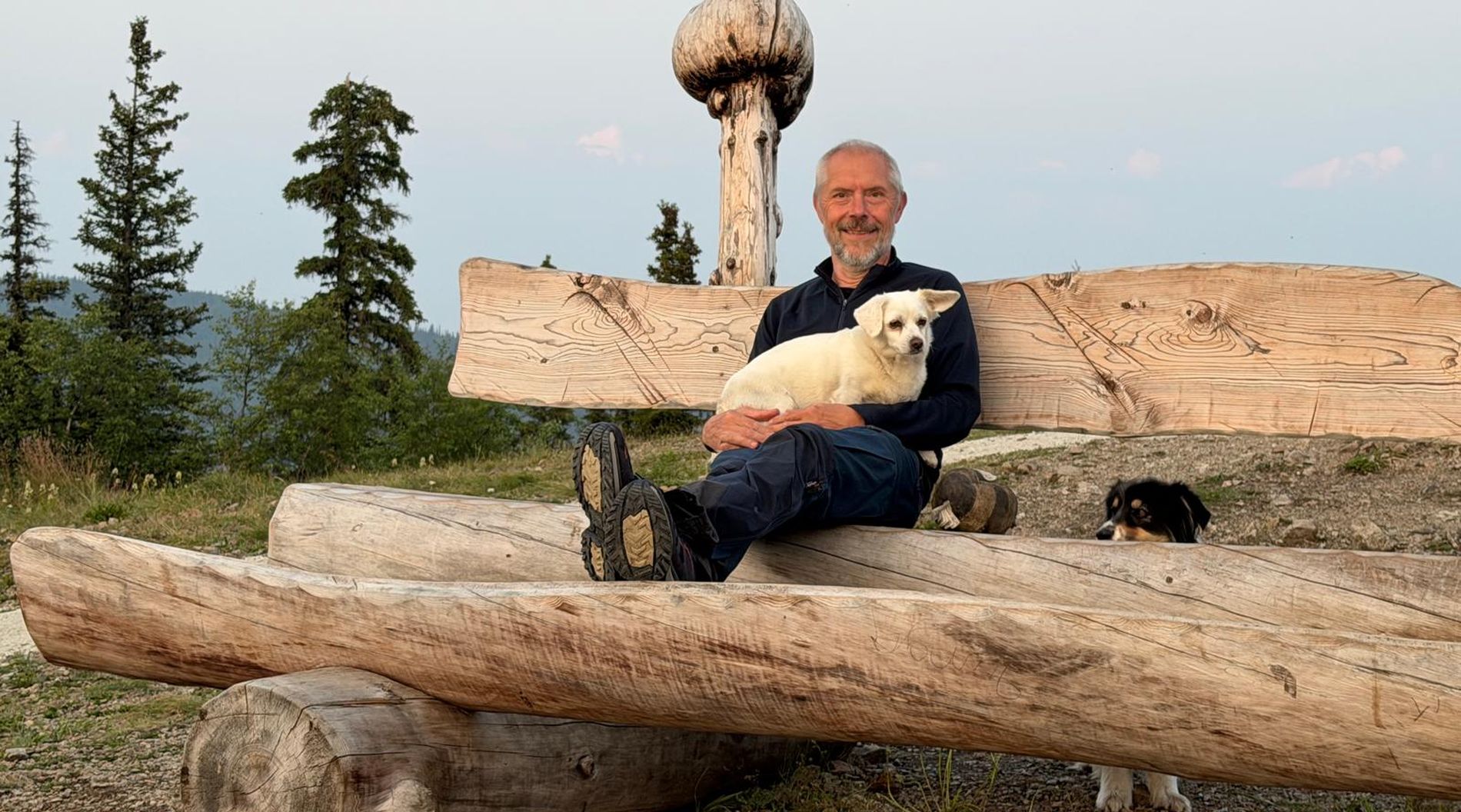 Canada - Midnight Dome - Me and my dogs